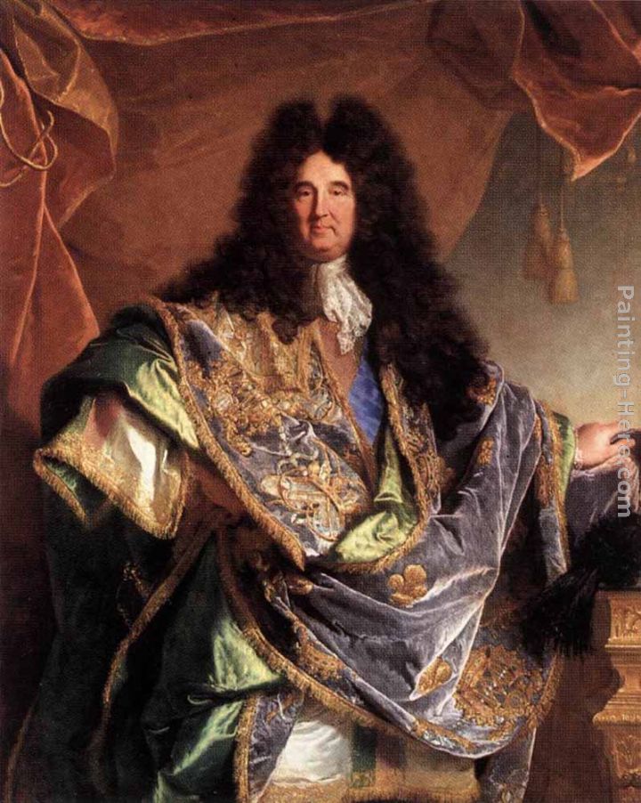 Portrait of Phillippe de Courcillon painting - Hyacinthe Rigaud Portrait of Phillippe de Courcillon art painting